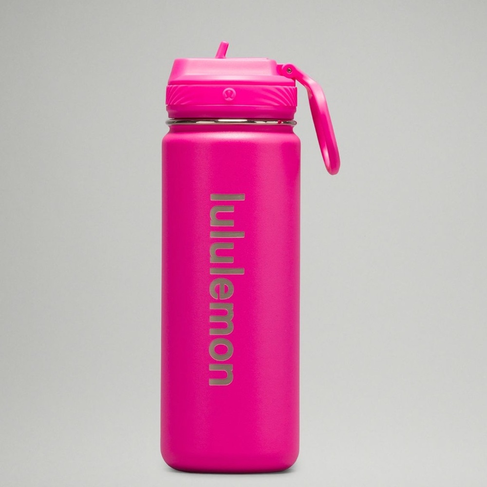Lululemon 18oz Water bottle Straw lid